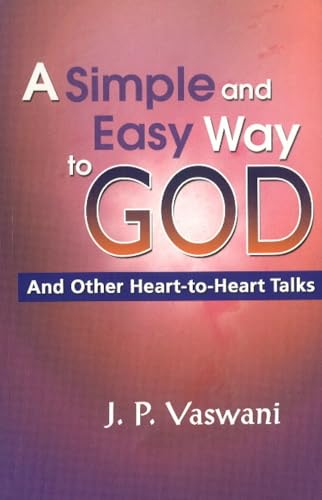 Book cover with title "A Simple and Easy Way to God" in white and gold.