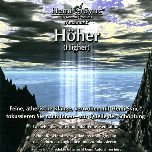 "Album cover with cloudy sky, ocean, and cliffs, featuring white text in German."