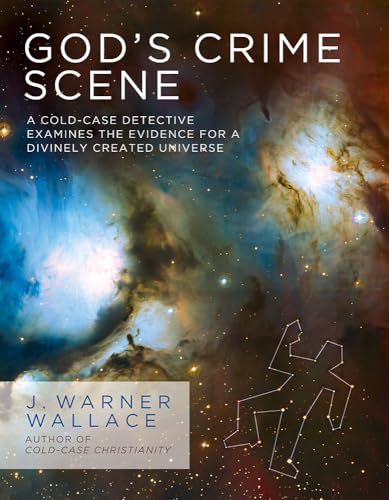 Book cover with nebula image and chalk outline of a body.