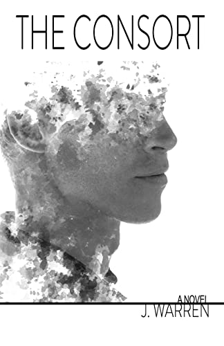 Book cover: grayscale profile of a person dissolving into particles.