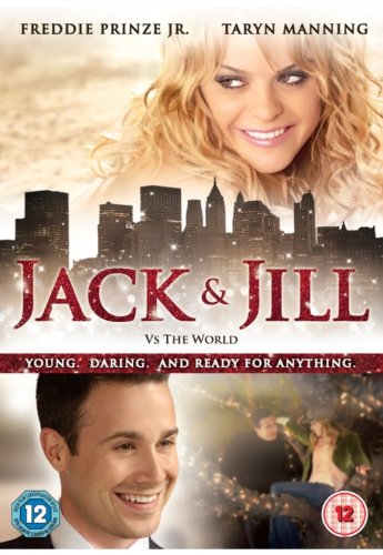 DVD cover for "Jack And Jill Vs The World" featuring two smiling actors.