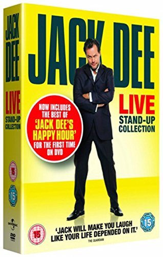 DVD cover featuring Jack Dee in a suit against a bright yellow background.