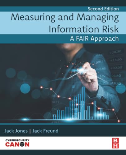 Book cover: “Measuring and Managing Information Risk” with data visualization.