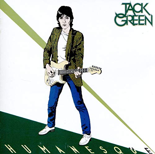 CD cover: Jack Green playing guitar, illustrated in a stylized manner.