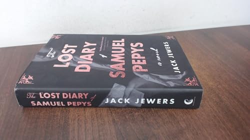 Black book cover, “The Lost Diary of Samuel Pepys” by Jack Jewers.