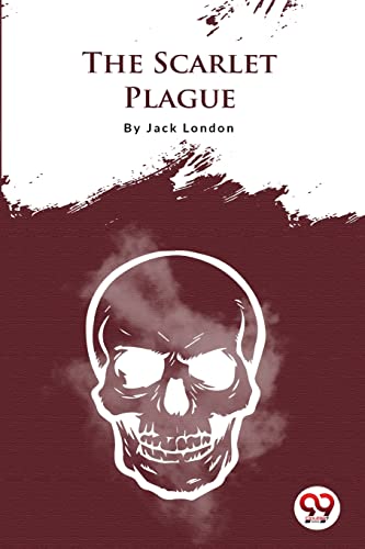 Book cover: "The Scarlet Plague" with a skull illustration.