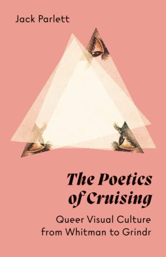 Book cover with a pink background, triangular design, and title text.