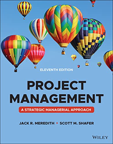 Book cover: "Project Management" with hot air balloons against a blue sky.
