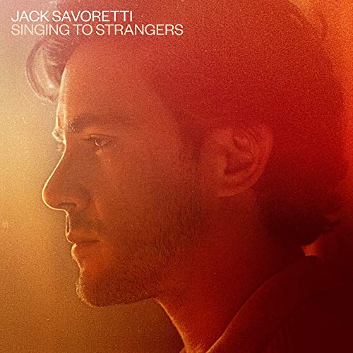 Jack Savoretti album cover, close-up portrait in warm orange tones.
