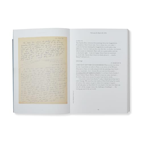 Open book showing a handwritten note on the left and printed text on right.