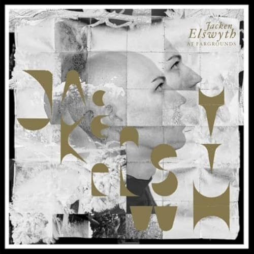 Album cover for Elswyth, Jacken - At Fargrounds, with abstract portraiture.