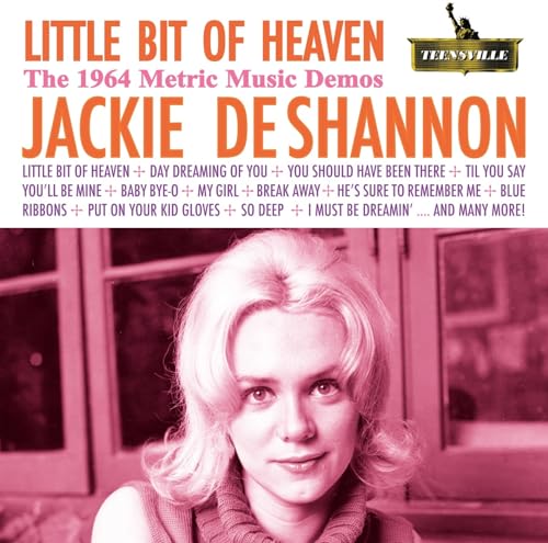 CD cover featuring Jackie DeShannon’s portrait and song list text.