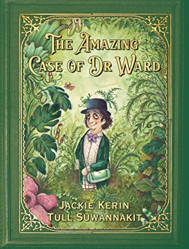 Book cover with Dr Ward's portrait, medical symbols, and possibly a 19th-century background.