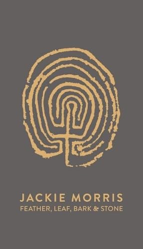 Book cover with a golden labyrinth design and title text.