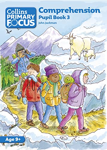 Collins Primary Focus Comprehension Pupil Book 3 cover with children hiking.