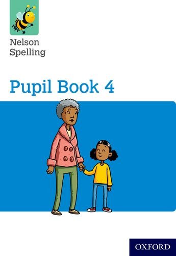 “Nelson Spelling Pupil Book 4” cover with illustration of two children.