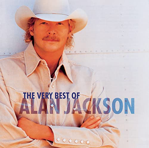 CD case with Alan Jackson's name and title in a simple, classic font design.
