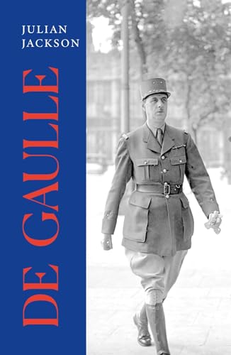 Book cover: black and white portrait of Charles de Gaulle in military uniform.