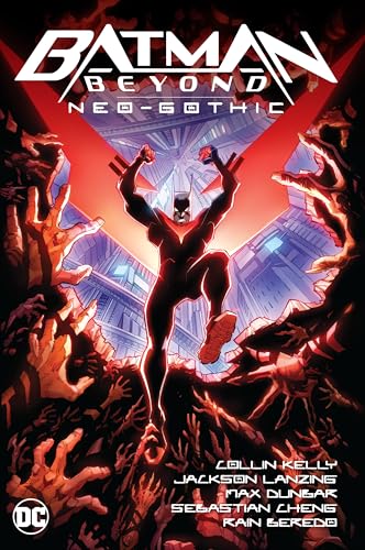 Comic book cover with a dark figure standing amidst eerie hands and a futuristic background.