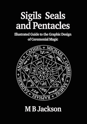 Book cover with white text and a central circular magical seal design.
