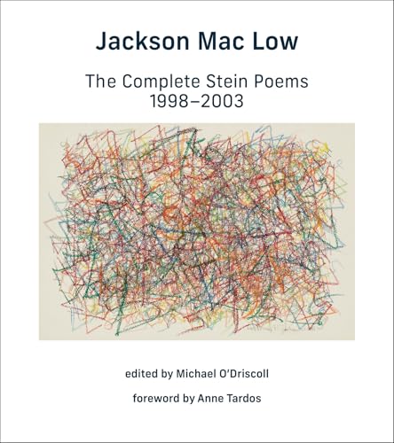 Book cover with colorful, abstract scribble art and text details.
