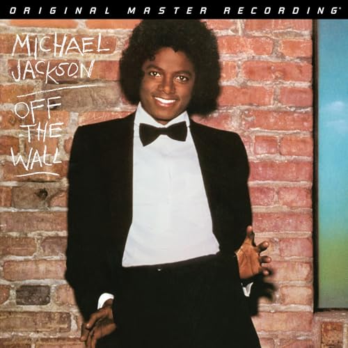 Michael Jackson album cover, “Off The Wall,” featuring a portrait of the artist.