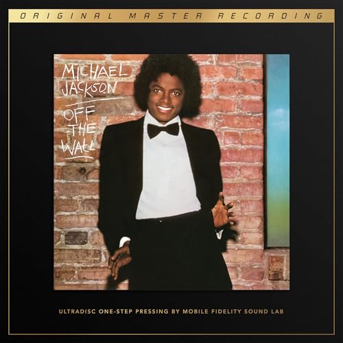 Michael Jackson “Off The Wall” vinyl record cover with artist portrait.