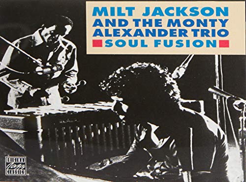 CD cover featuring Milt Jackson and Monty Alexander with vibraphone.