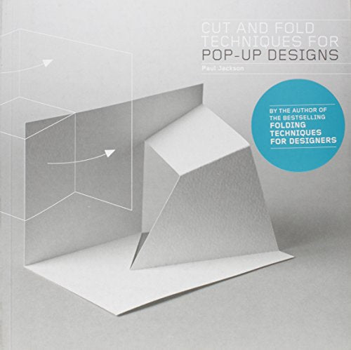 Book cover: “Cut and Fold Techniques for Pop-Up Designs” with papercraft image.