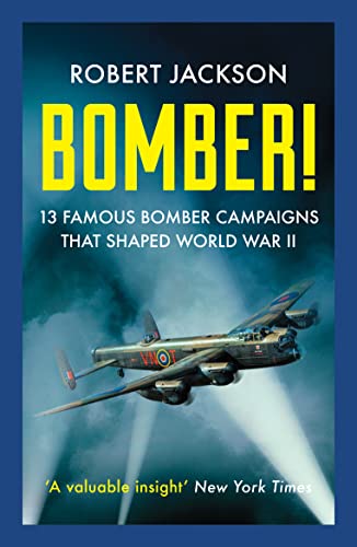 Book cover: "Bomber!" featuring a WWII-era aircraft in flight.