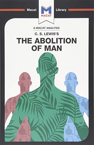 Book cover for “The Abolition of Man” with abstract human figures.