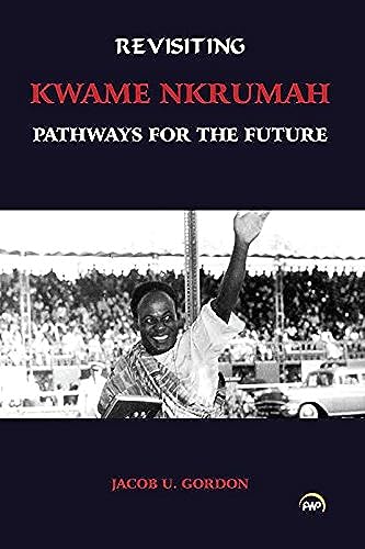 Book cover featuring Kwame Nkrumah raising his hand to a crowd.