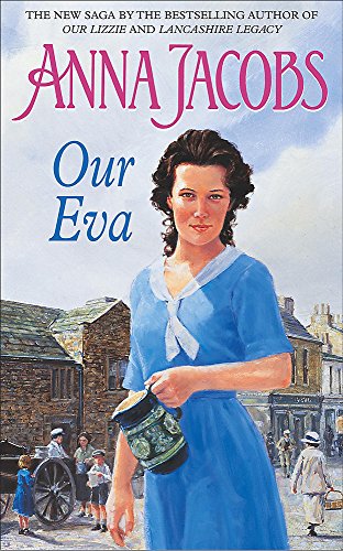 Book cover: woman in blue dress with a milk jug, street scene.