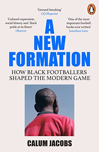 Book cover: “A New Formation” with footballer’s back and Penguin logo.