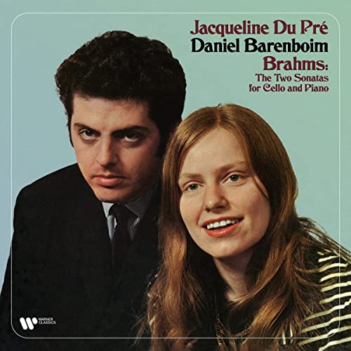 Album cover featuring Jacqueline du Pré and Daniel Barenboim.