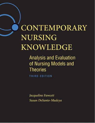Book cover: "Contemporary Nursing Knowledge," third edition, by Fawcett and DeSanto-Madeya.