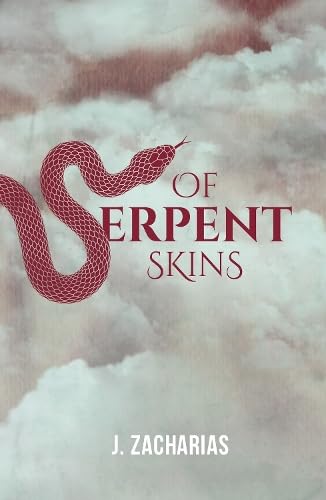 Book cover: red serpent winding against a cloudy, textured background.