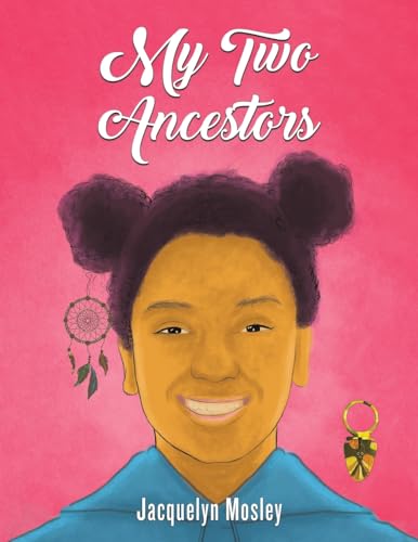 Book cover: smiling young girl with hair in space buns, dreamcatcher, and beetle.