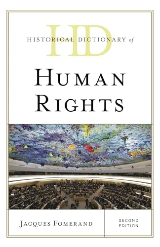 Book cover: “Historical Dictionary of Human Rights,” second edition.