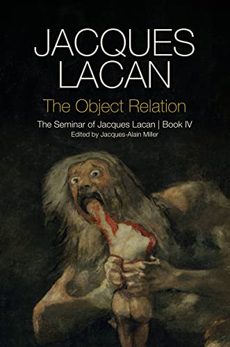 Book cover: "The Object Relation" by Jacques Lacan, featuring a painting of Saturn.