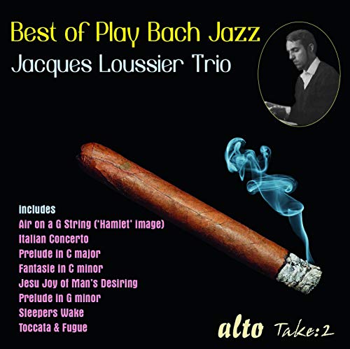 CD cover for Jacques Loussier Trio’s “Best Of Play Bach Jazz” album.