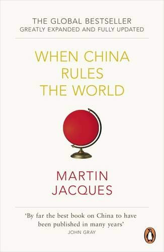 Book cover: "When China Rules The World" with a red globe illustration.