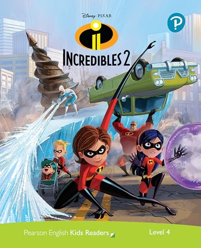The Incredibles 2 book cover featuring the family in action.