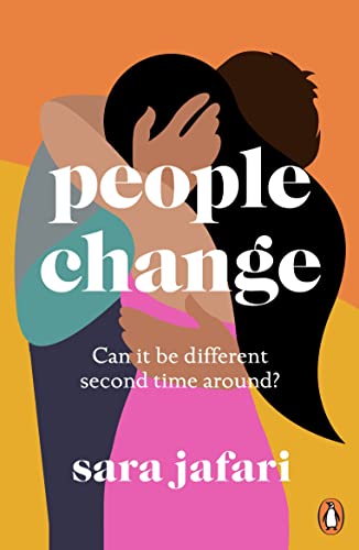 Book cover: two figures embracing, title "people change" in large text.