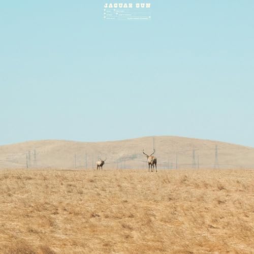 Album cover with two deer in a dry, grassy field under a blue sky.