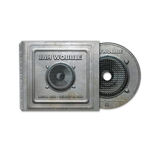 Jah Wobble "Metal Box - Rebuilt In Dub" CD and case shown.