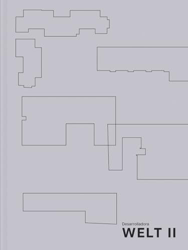 Book cover with abstract gray shapes and the title "Welt II".