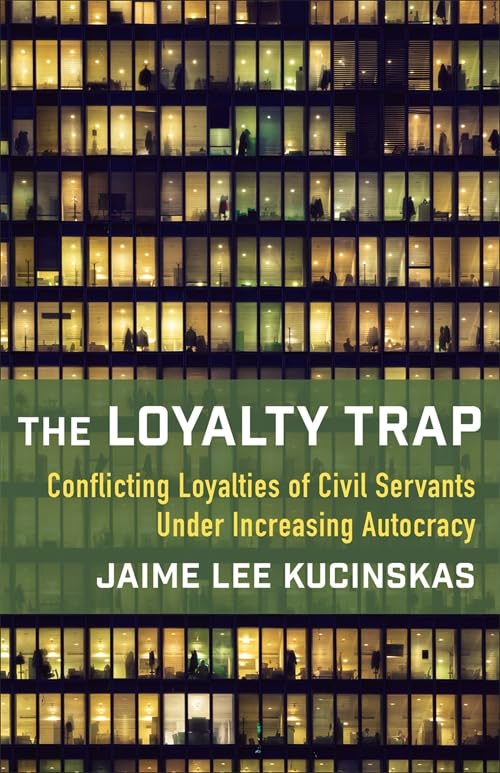 Book cover with building facade, title “The Loyalty Trap” and author’s name.