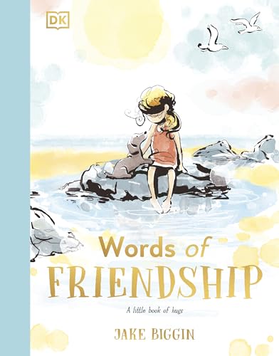 Book cover depicting a child hugging a dog on a beach.