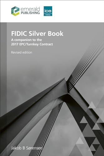 Book cover: "FIDIC Silver Book," a guide to EPC/Turnkey contracts.